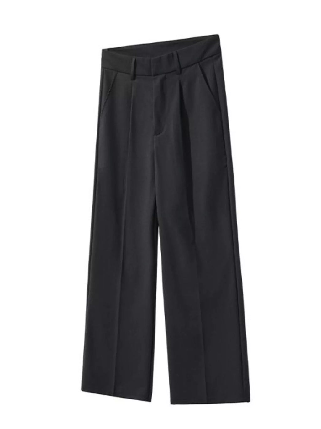 Men's Pleated Wide Leg Pants