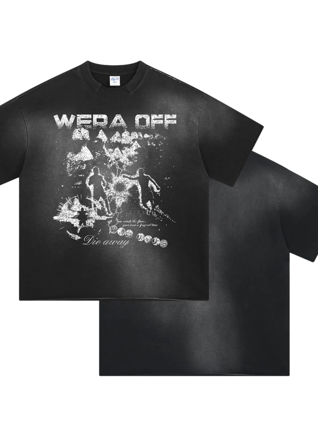 Men's Graphic Round Neck Short Sleeve T-Shirt