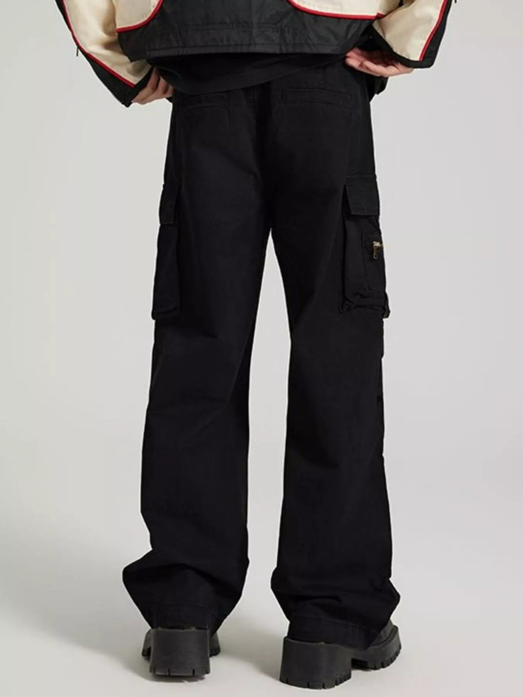 Men's Vintage Washed Cargo Jeans