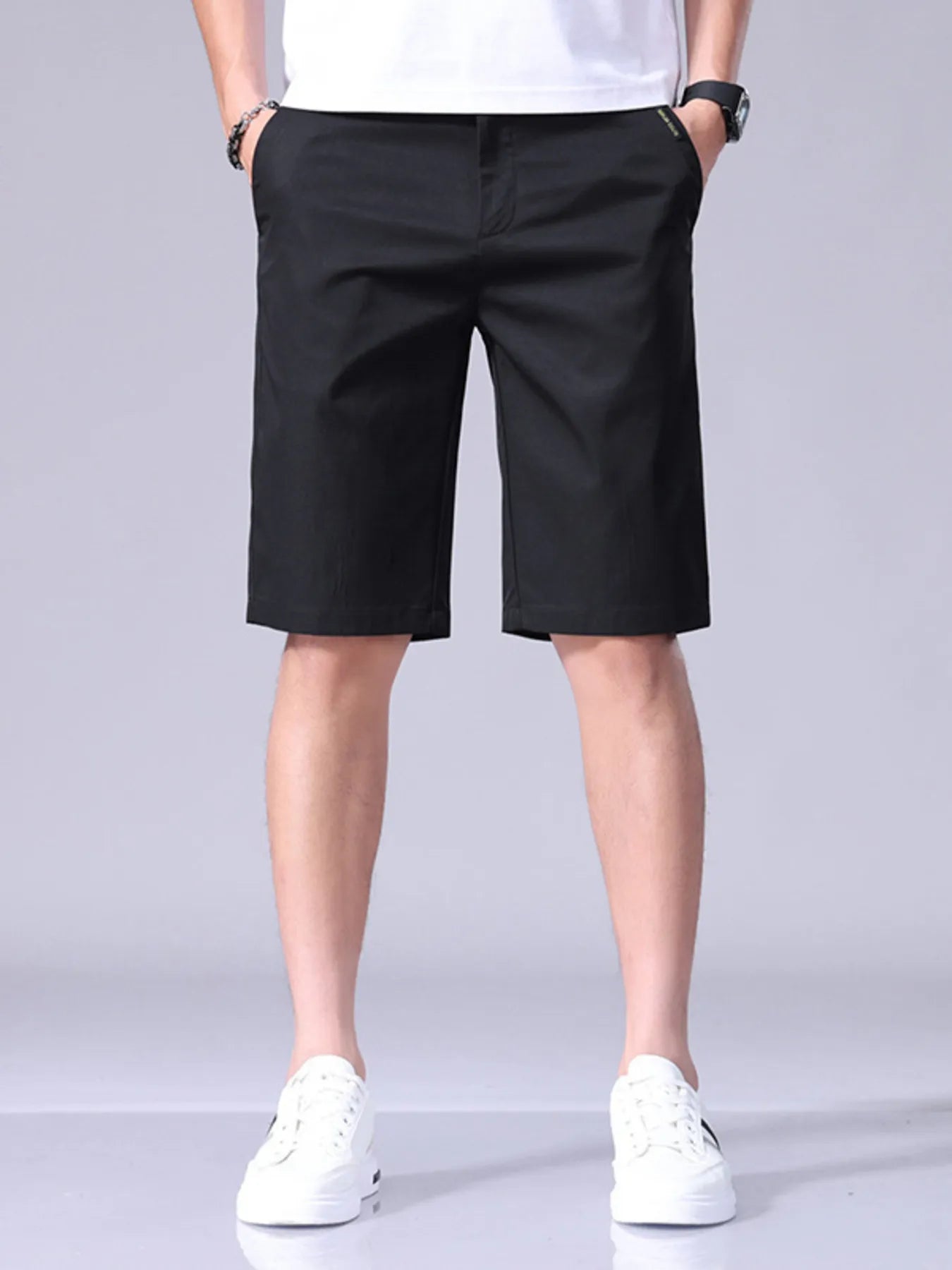 Men's Casual Shorts with Pockets
