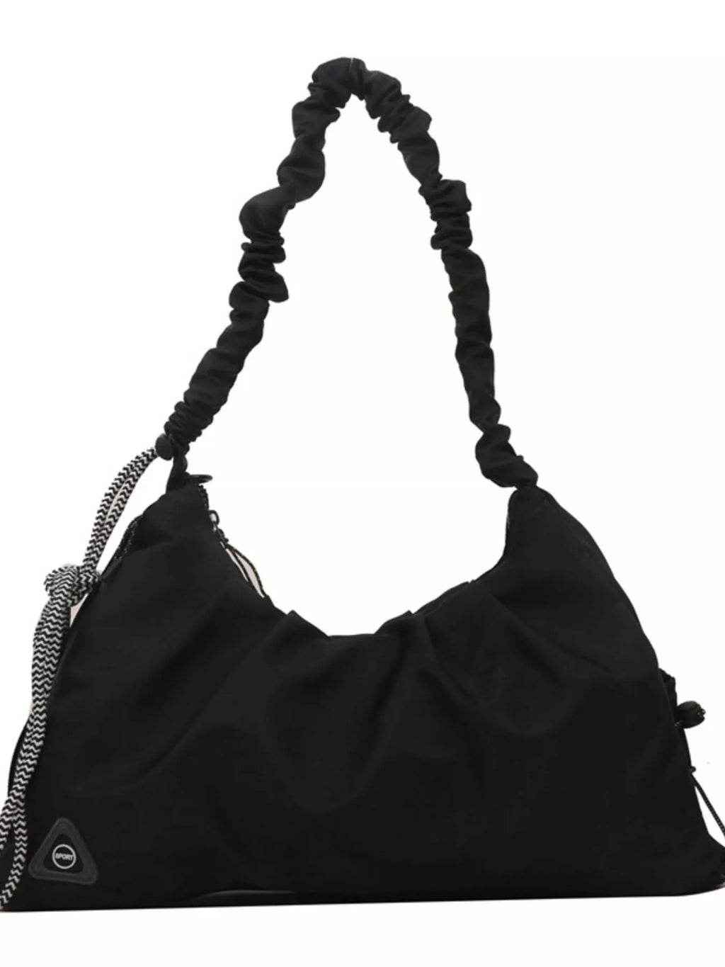 Casual Ruched Shoulder Crossbody Bag