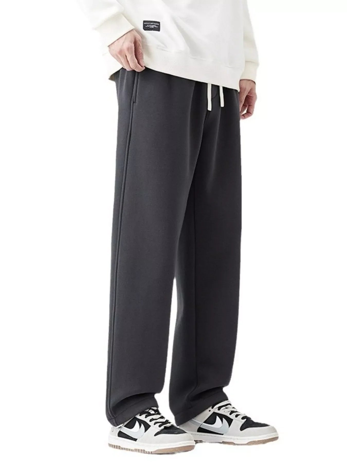 Men's Plus Size Wide Leg Pants