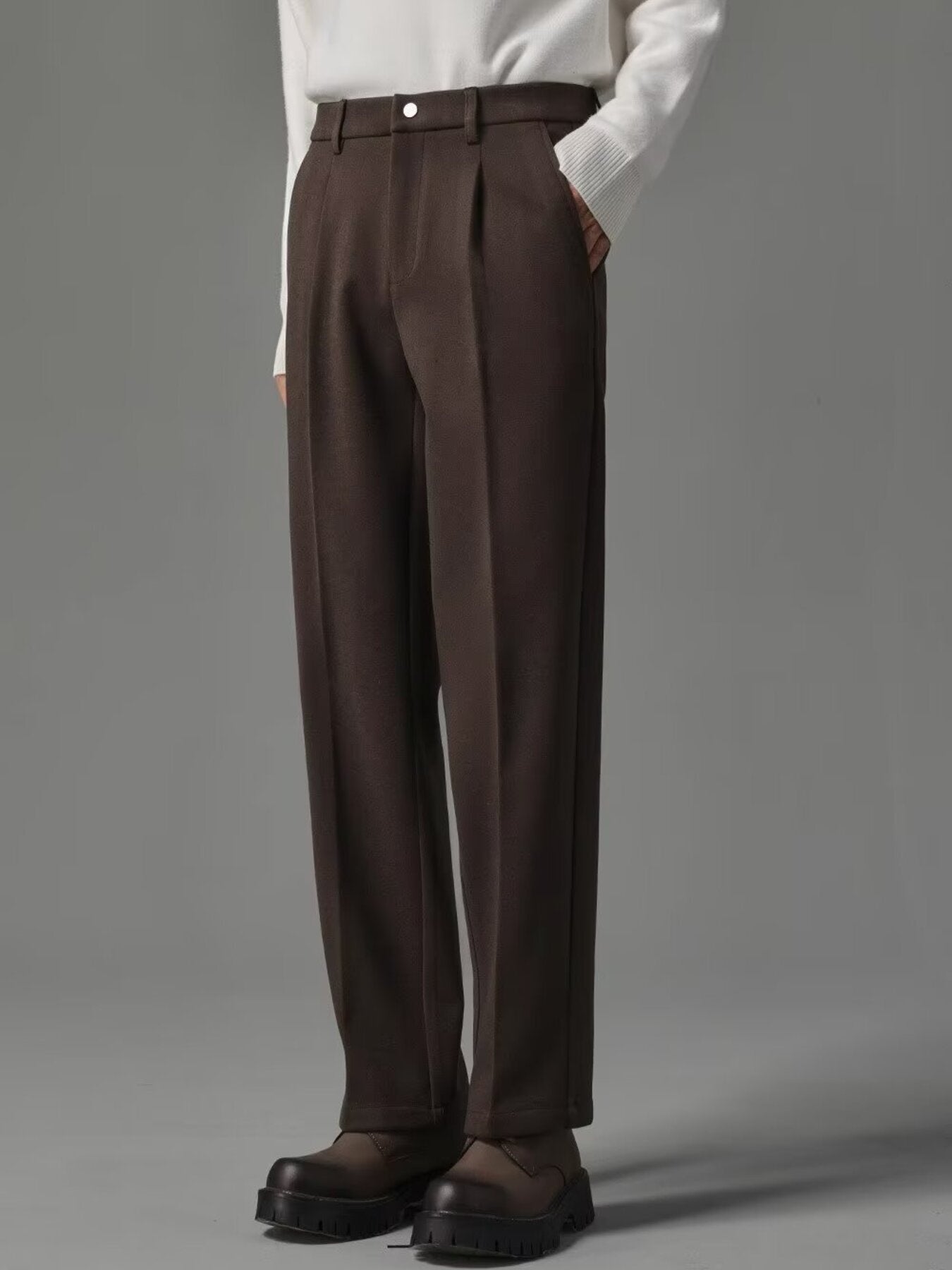 Men's Plus Size Straight Leg Pants