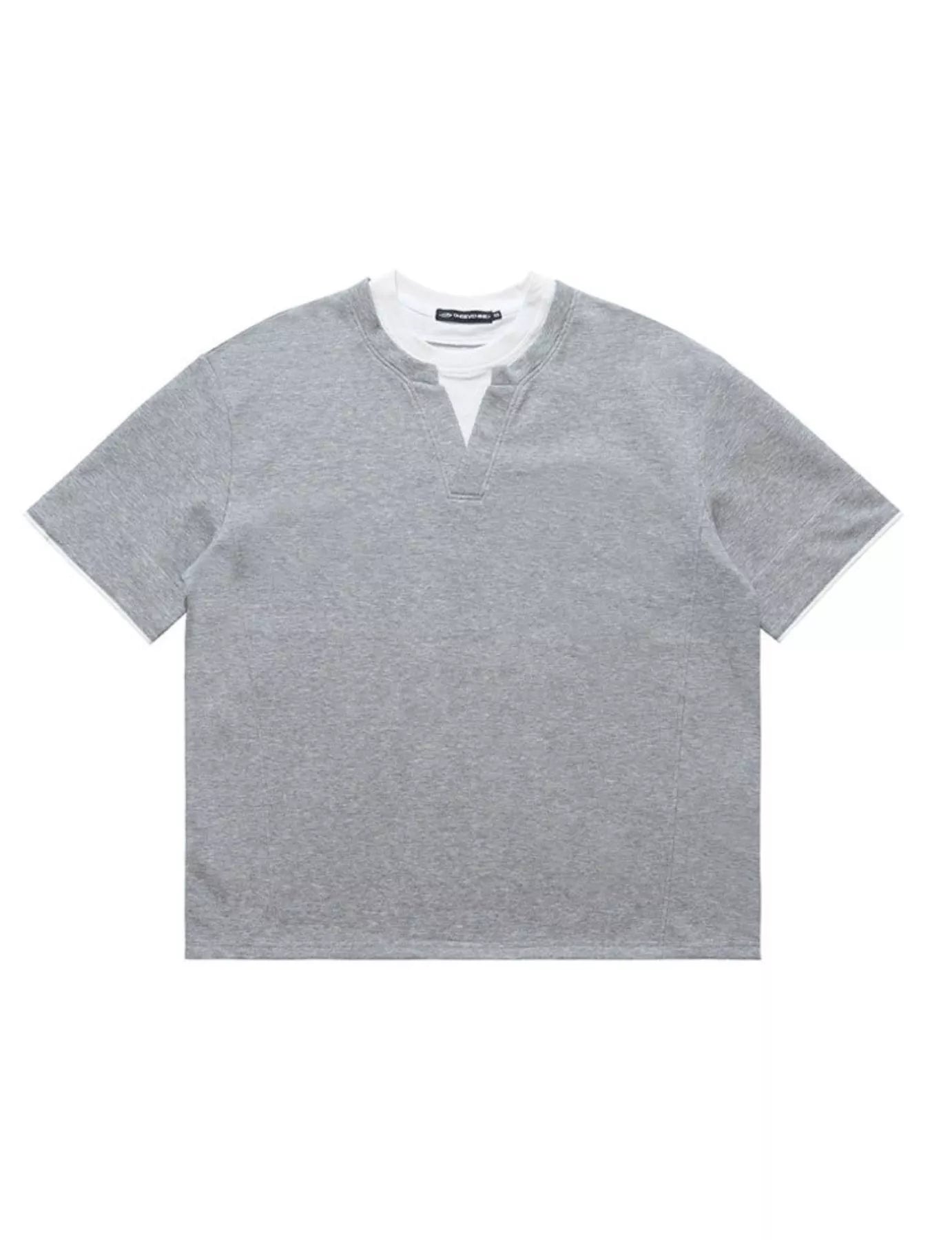 Men's Contrast Trim Short Sleeve T-Shirt