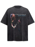 Men's Graphic Round Neck Short Sleeve T-Shirt