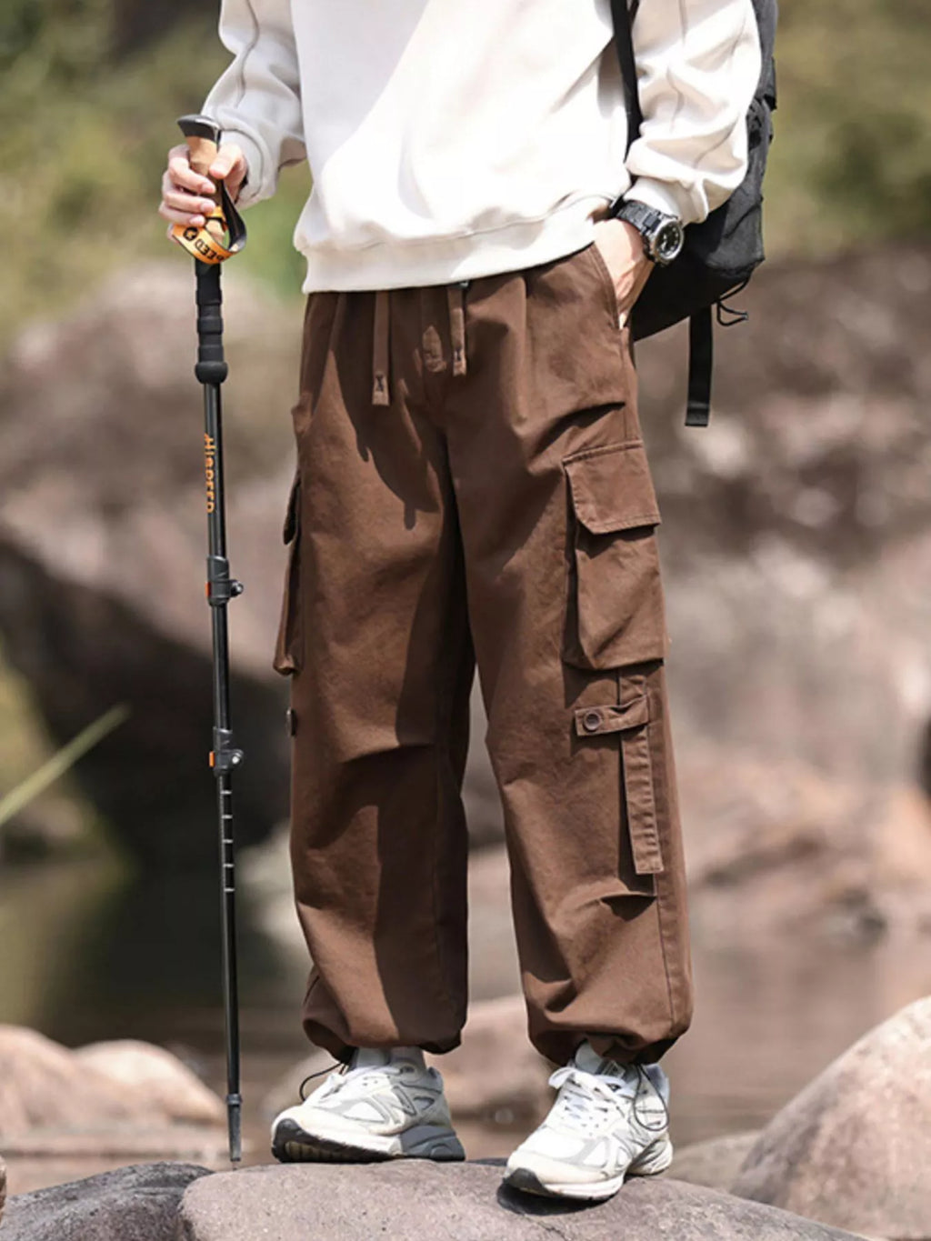 Men's Plus Size Relaxed Fit Cargo Pants