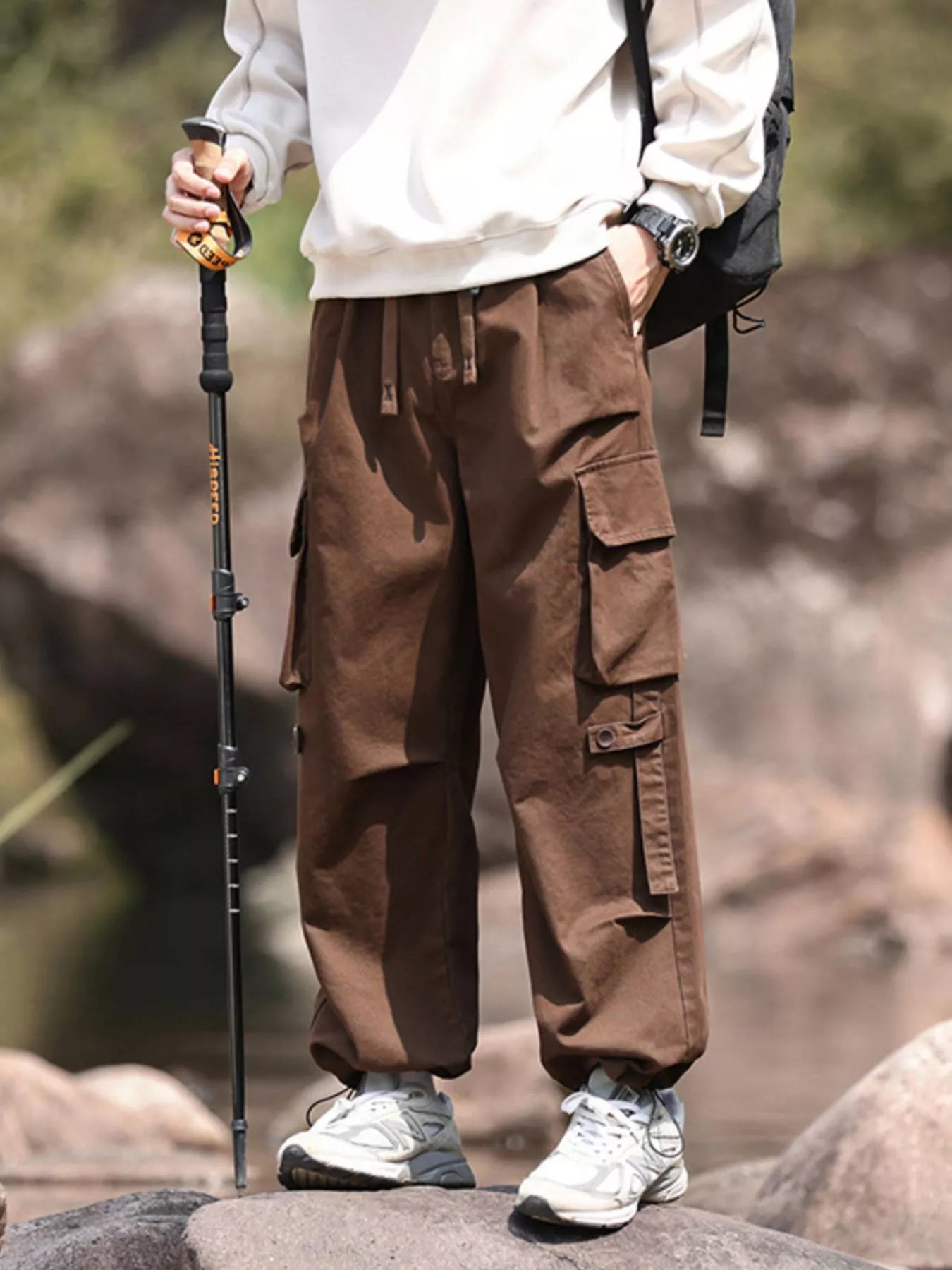 Men's Plus Size Relaxed Fit Cargo Pants