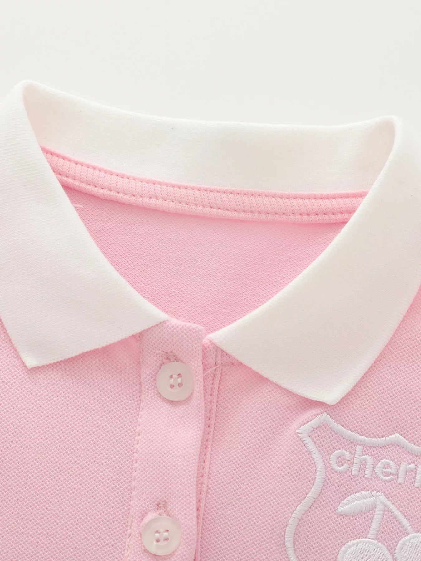 Children's Short Sleeve Polo and Skirt Set