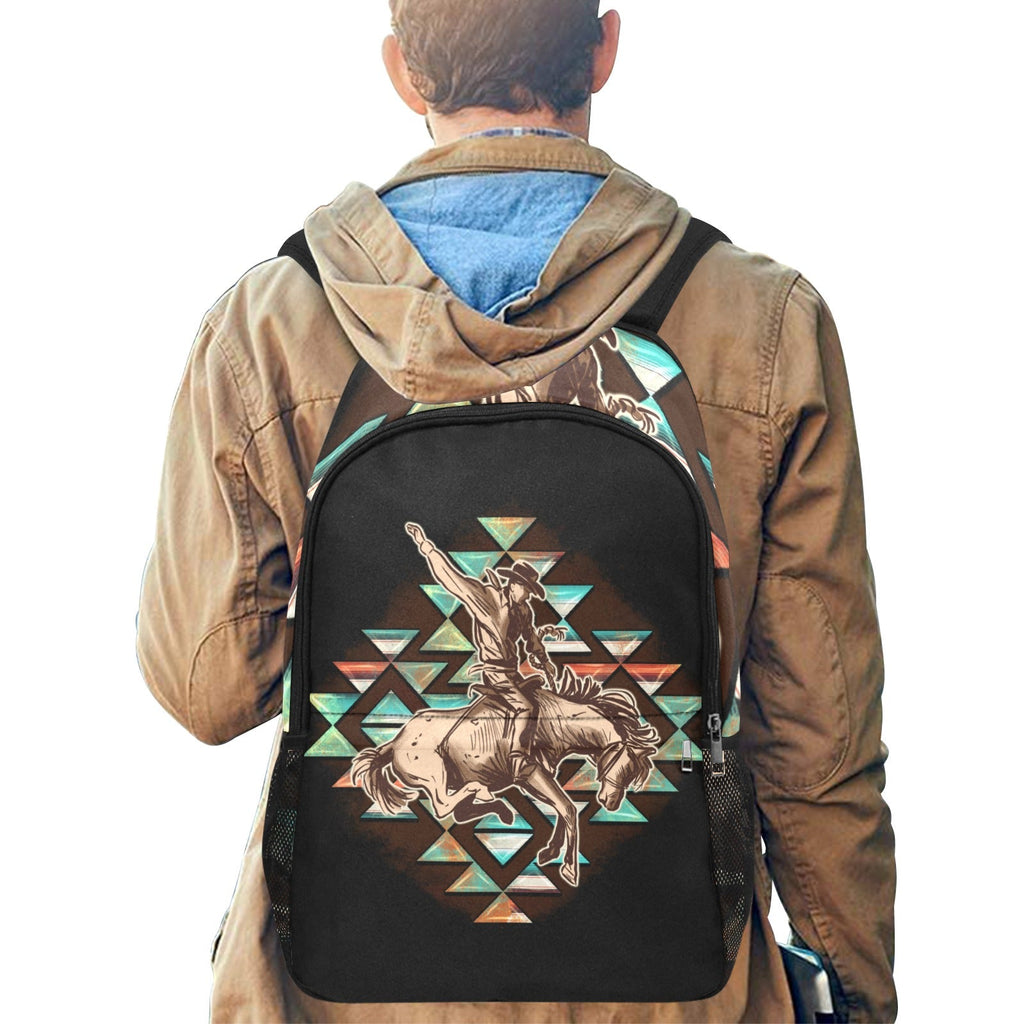 Baha Ranch Aztec Rodeo Cowboy Backpack