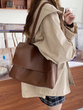 Flap Closure Crossbody Bag