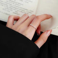 925 Sterling Silver Branch Open Ring