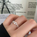925 Sterling Silver Geometric Ring