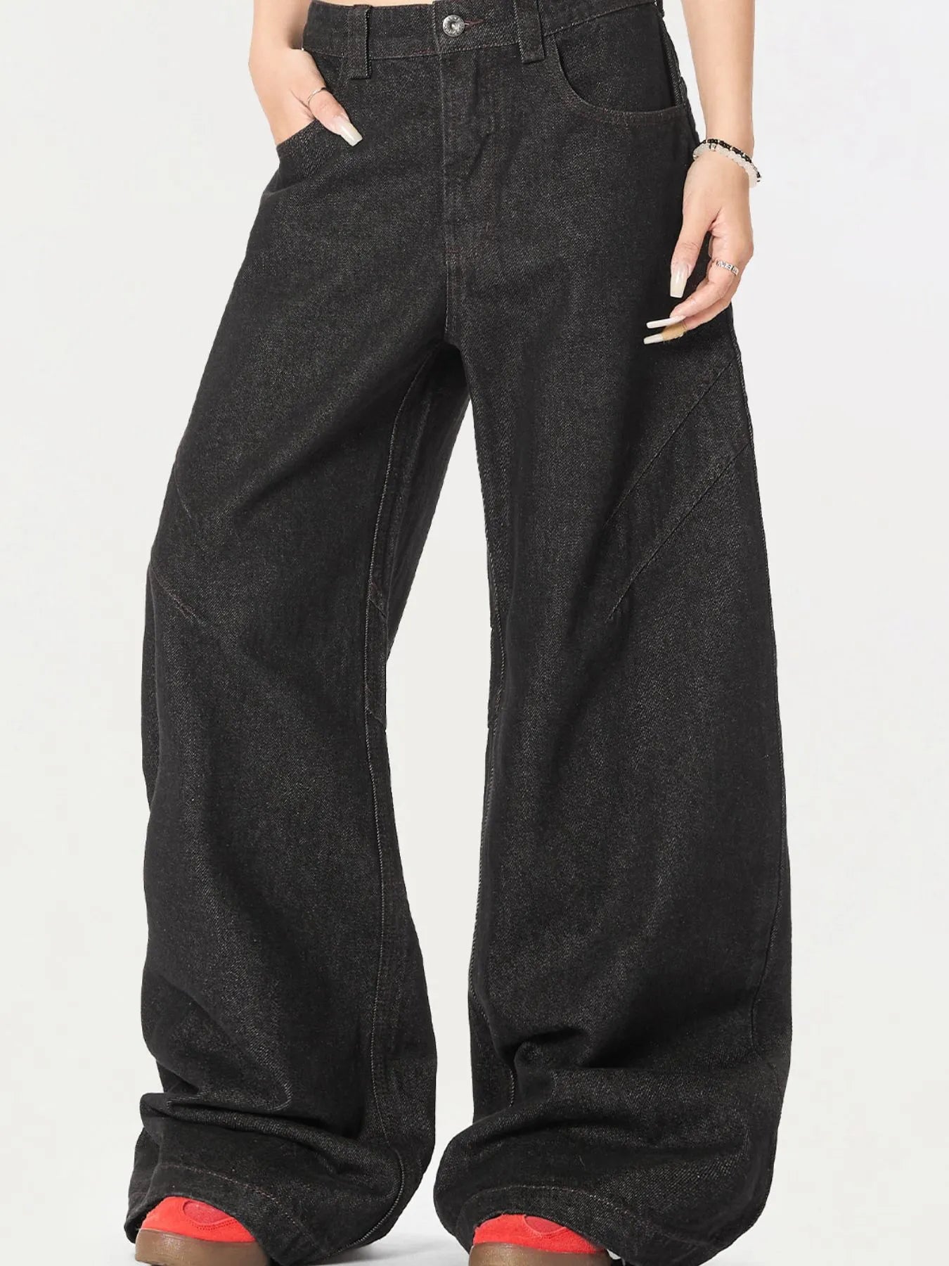 Men's Wide Leg Jeans