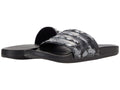 adidas Mens Adilette Comfort Slides Sandal Grey/Core Black/Grey 7