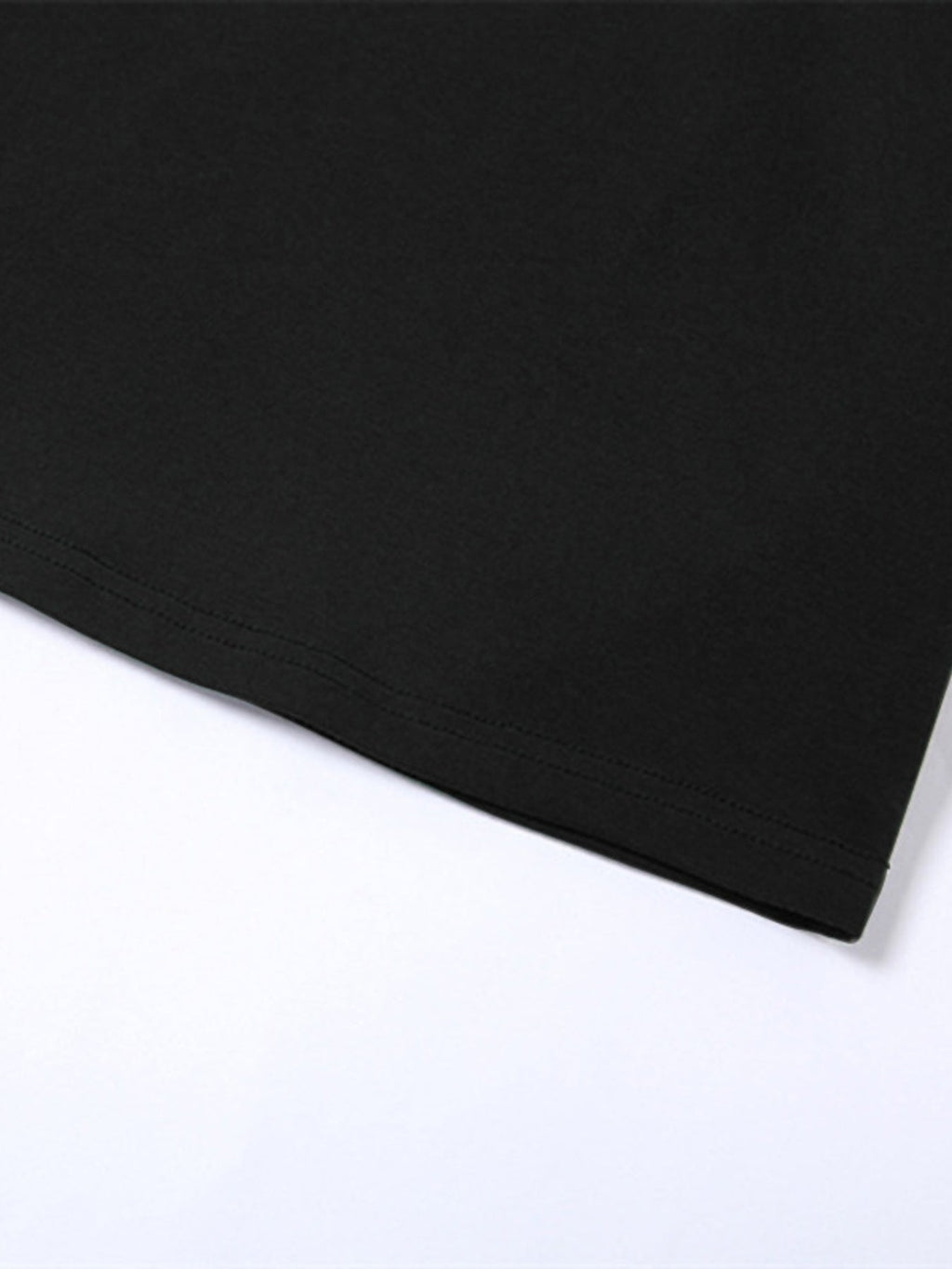 Letter Embroidered Cropped T-Shirt