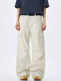 Men's Full Size Wide Leg Cargo Pants Plus Size