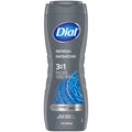 Dial Men 3in1 Body Hair and Face Wash Hydro Fresh 16 fl oz Pack of 6