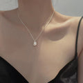 925 Sterling Silver Pearl Pendant Necklace