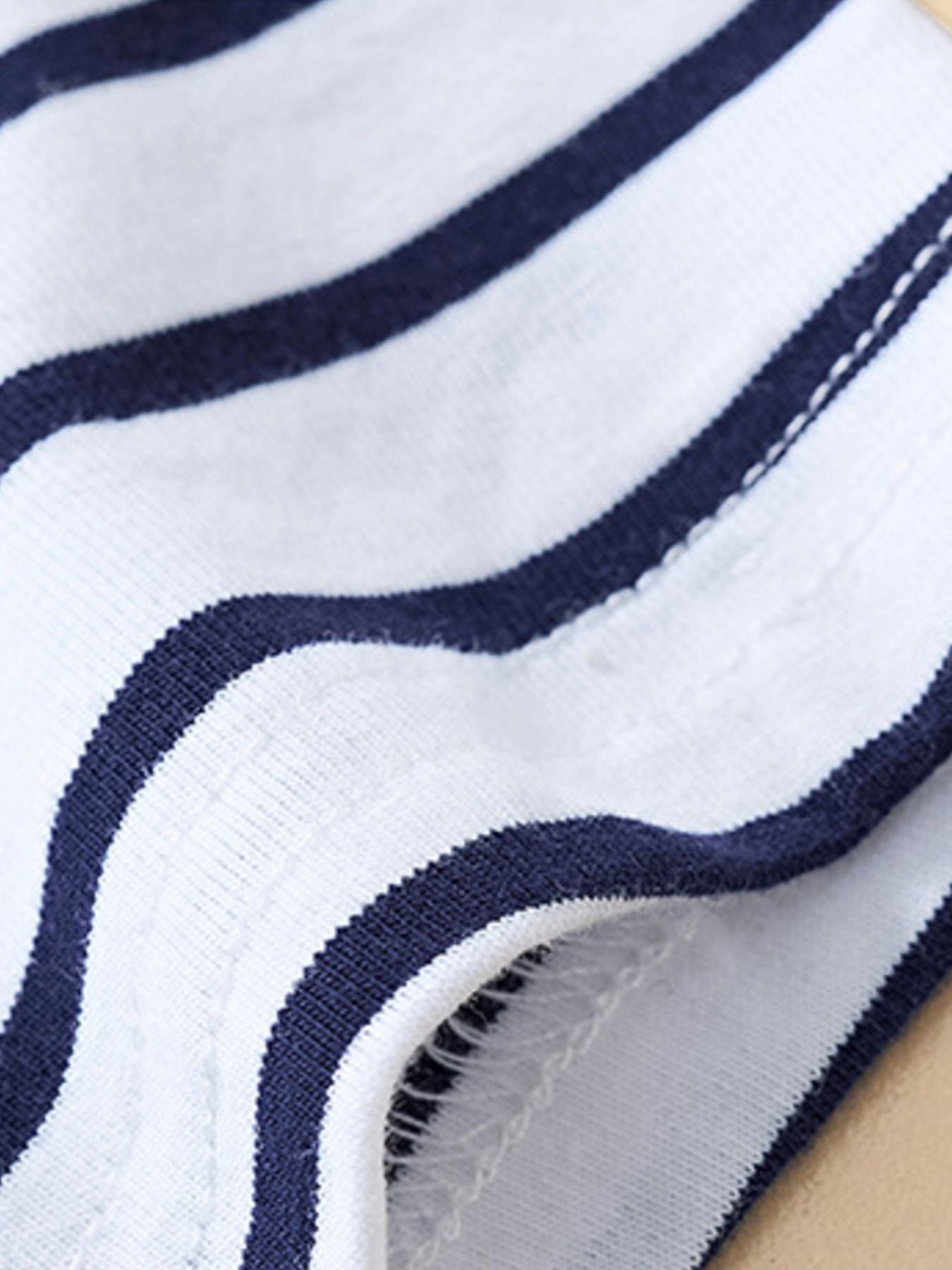 Children's Striped Truck Graphic Crew Neck T-Shirt
