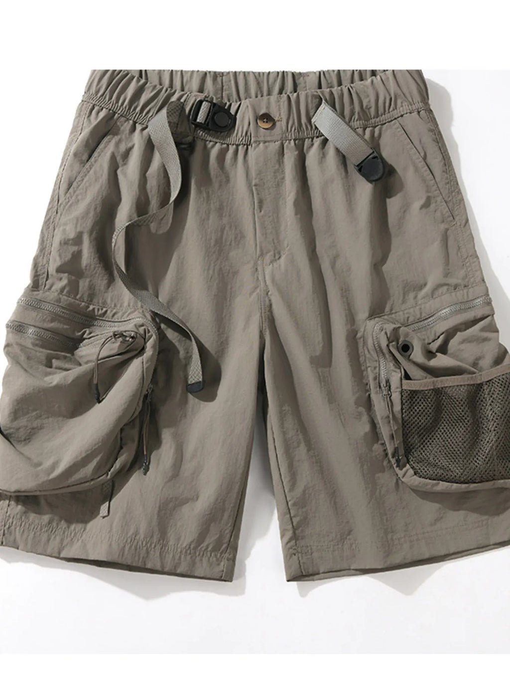 Men's Plus Size Multi-Pocket Cargo Shorts