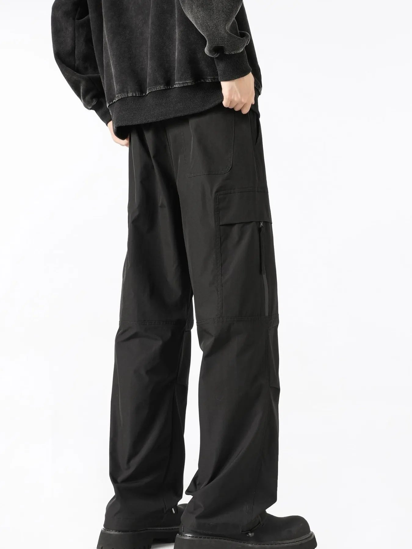 Men's Plus Size Loose Fit Cargo Pants