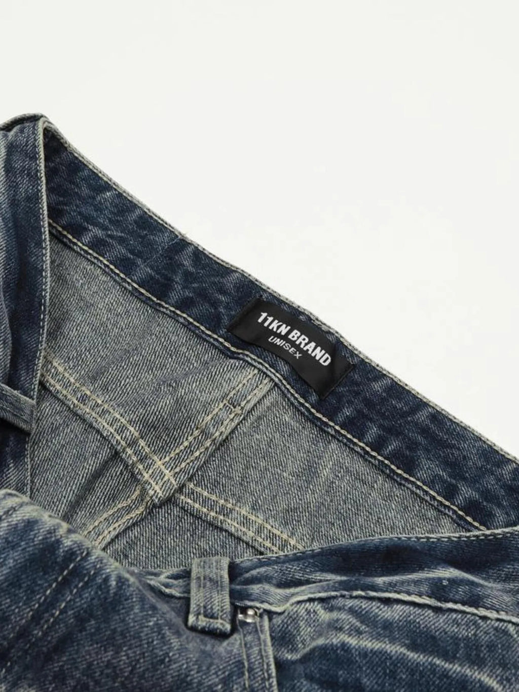 Men's Distressed Flare Jeans