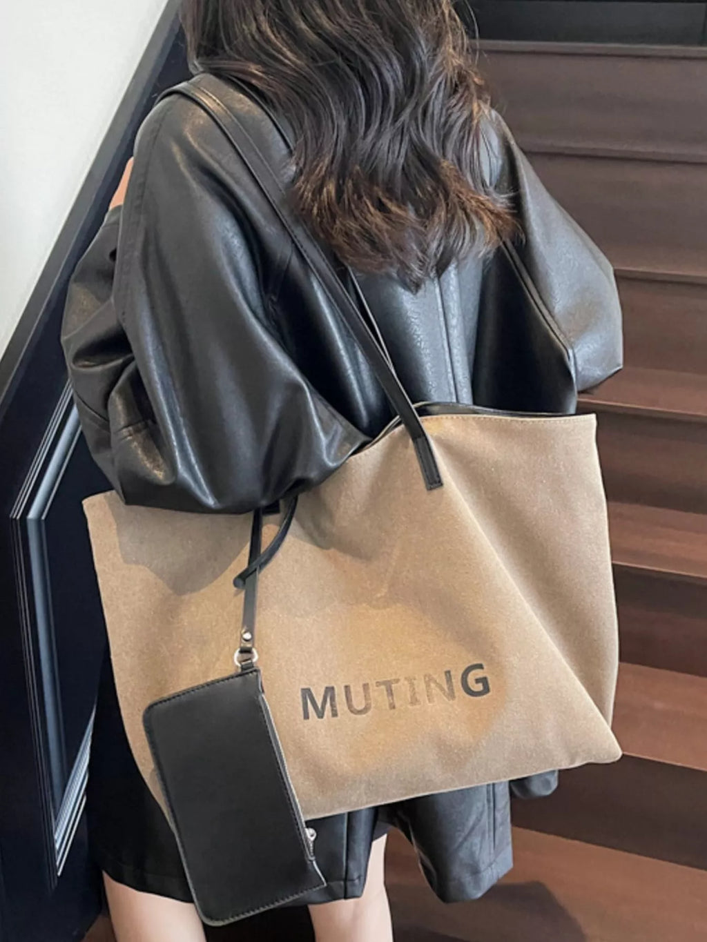 Casual Canvas Tote Shoulder Bag