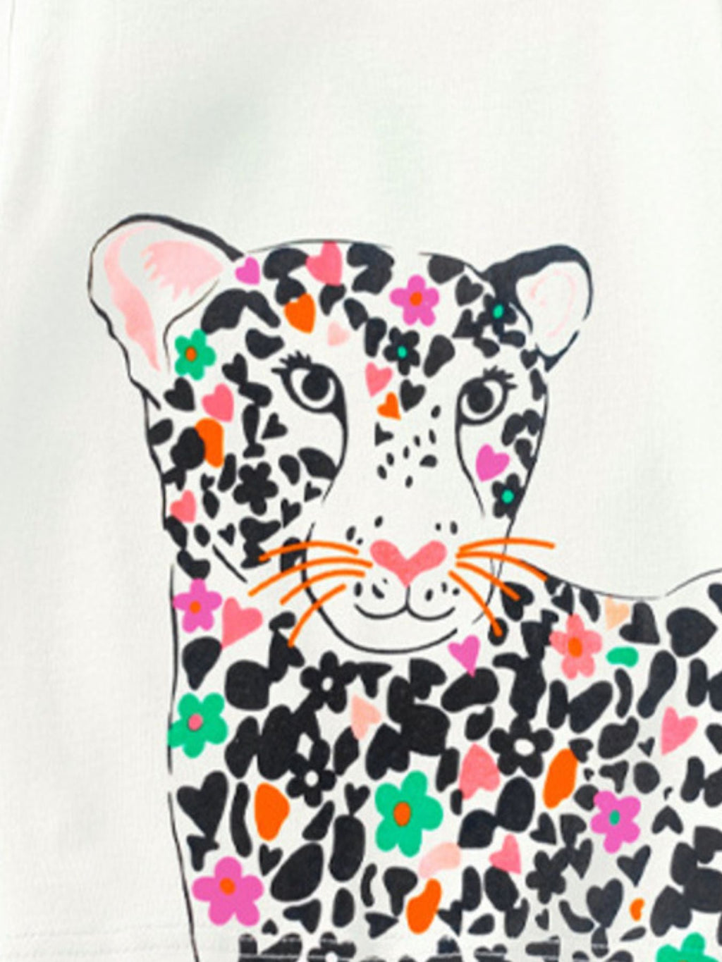 Children's Leopard Short Sleeve T-Shirt