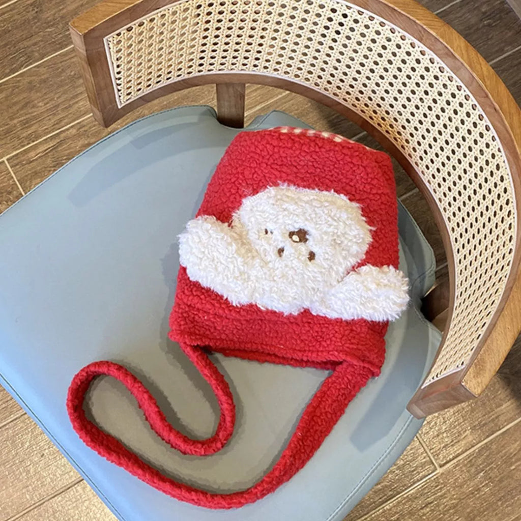 Cute Dog Plush Crossbody Bag
