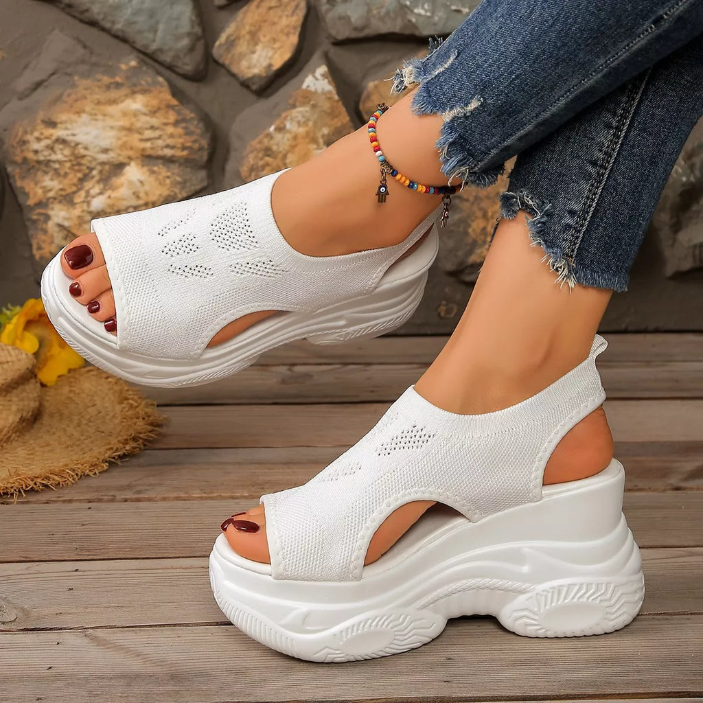 Open Toe Platform Sandals