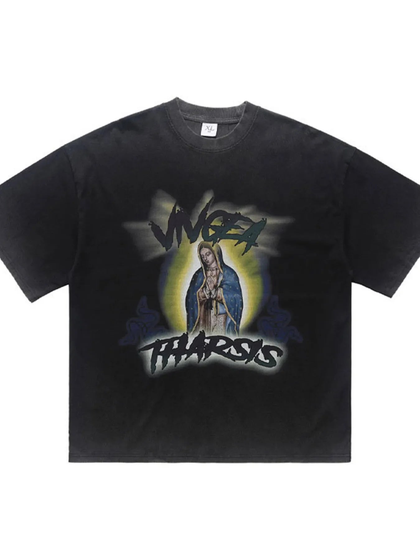 Men's Graphic Round Neck Short Sleeve T-Shirt