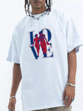 Men's Graphic Round Neck Short Sleeve T-Shirt