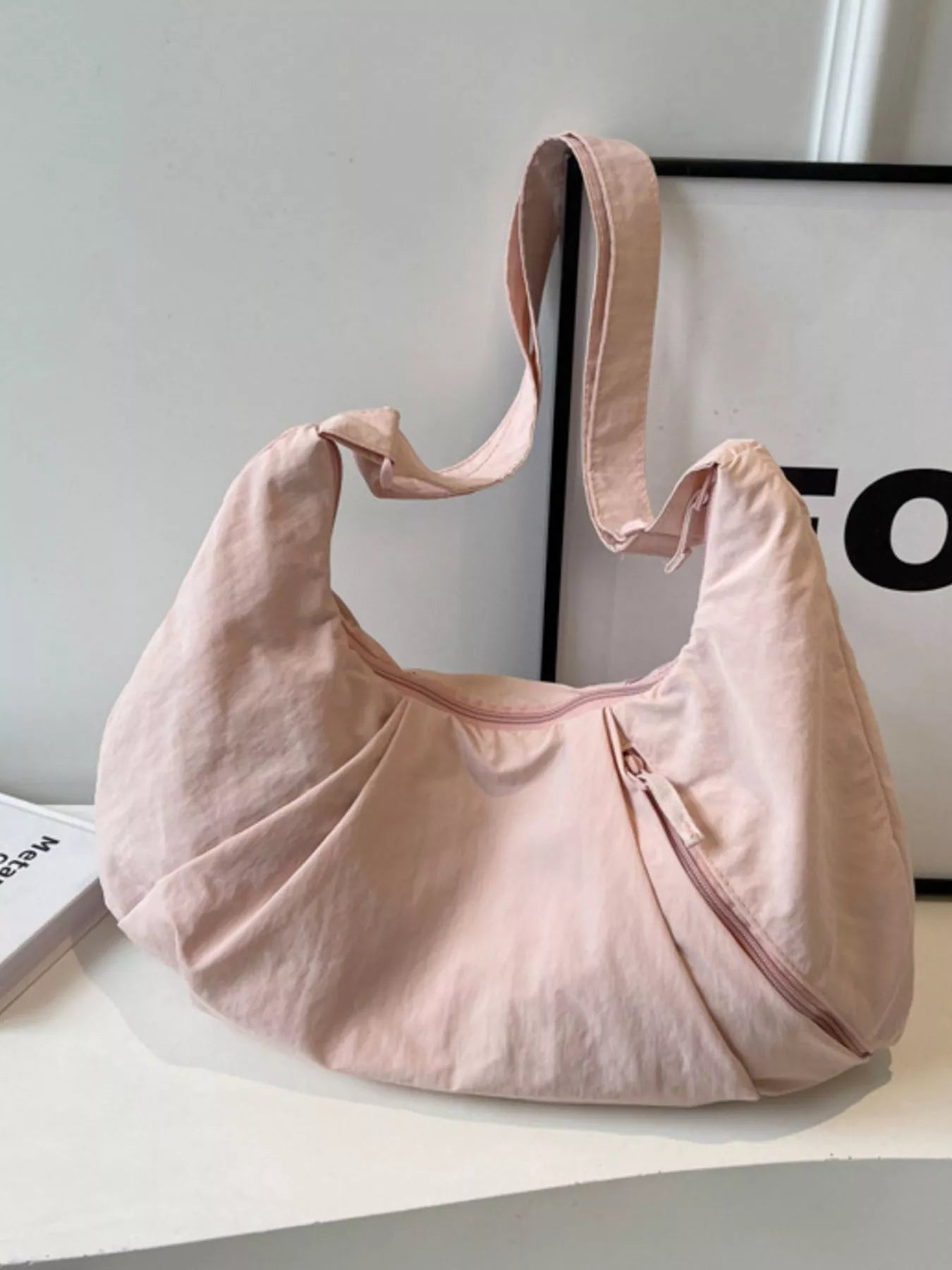 Casual Lightweight Nylon Crossbody Bag