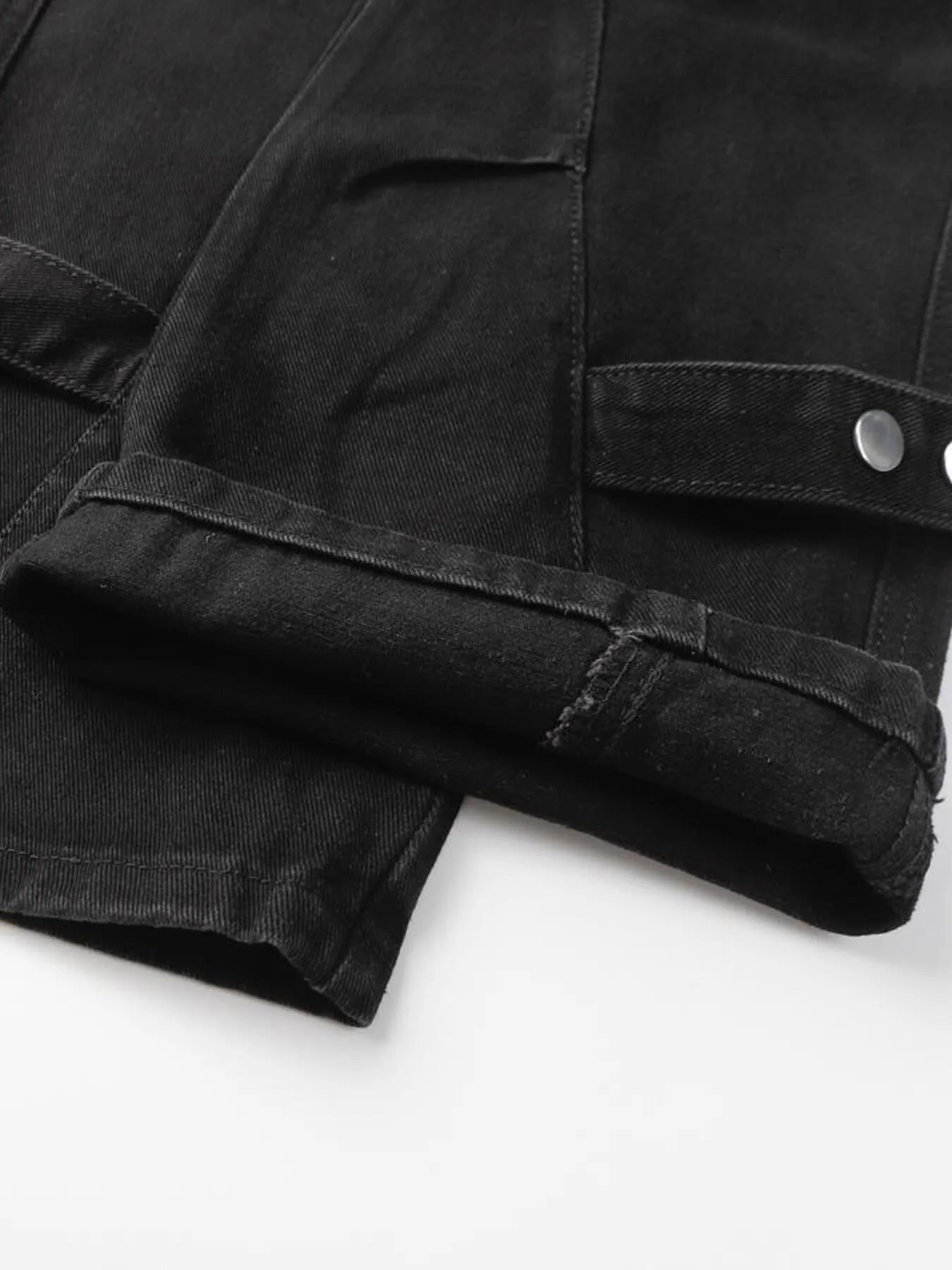 Men's High Waist Wide Leg Jeans