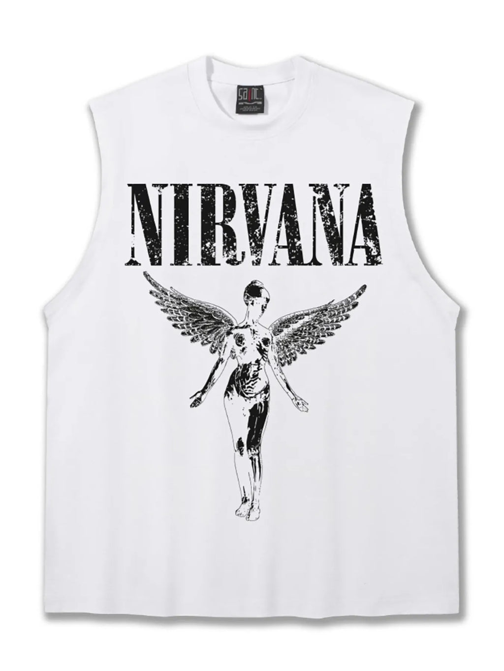 Men's Graphic Round Neck Tank