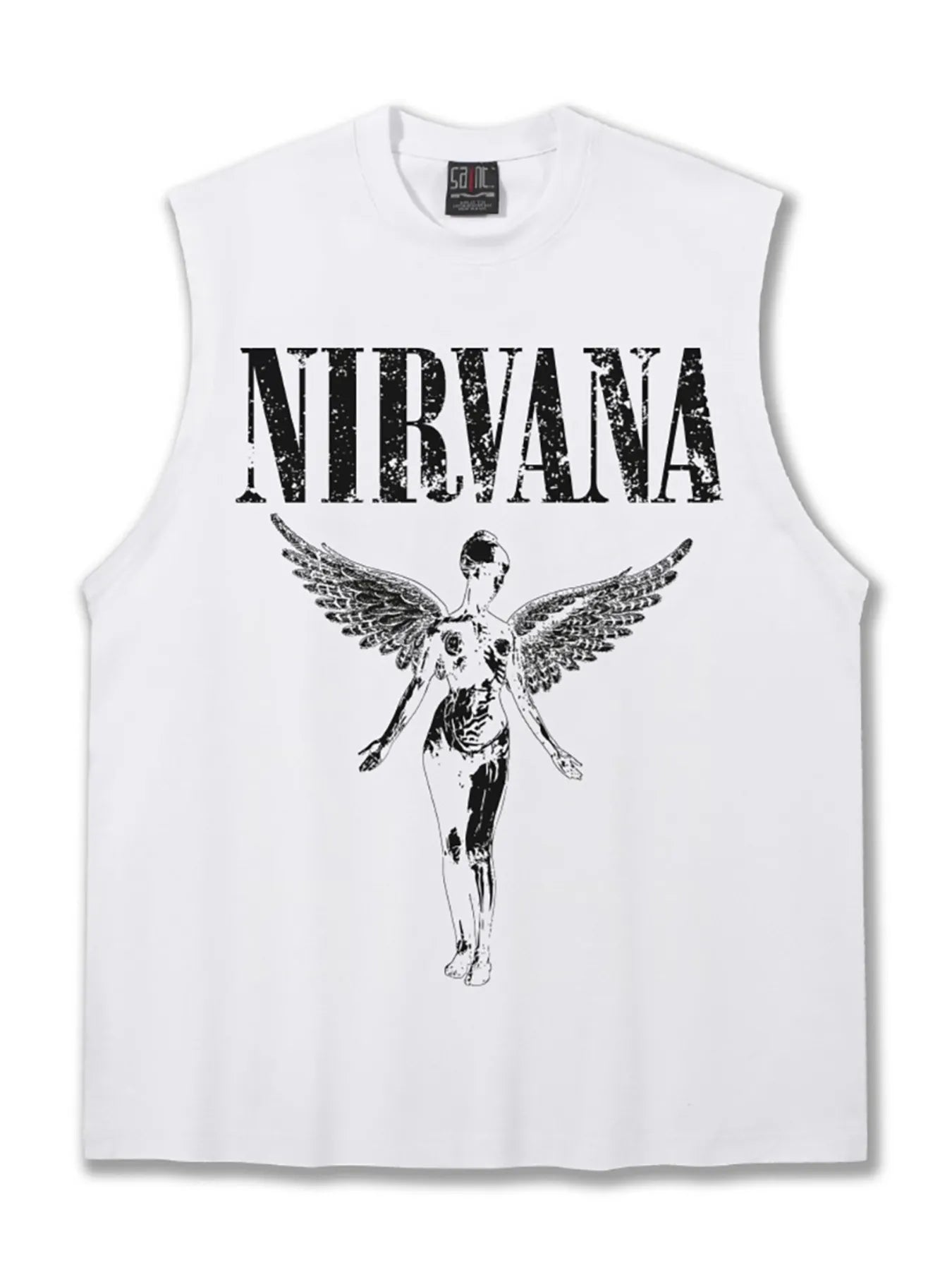 Men's Graphic Round Neck Tank