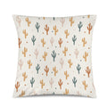 Baha Ranch Cactus Velvety Soft Throw Pillow Case Made in America