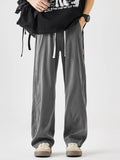 Men's Plus Size Casual Loose Wide Leg Pants