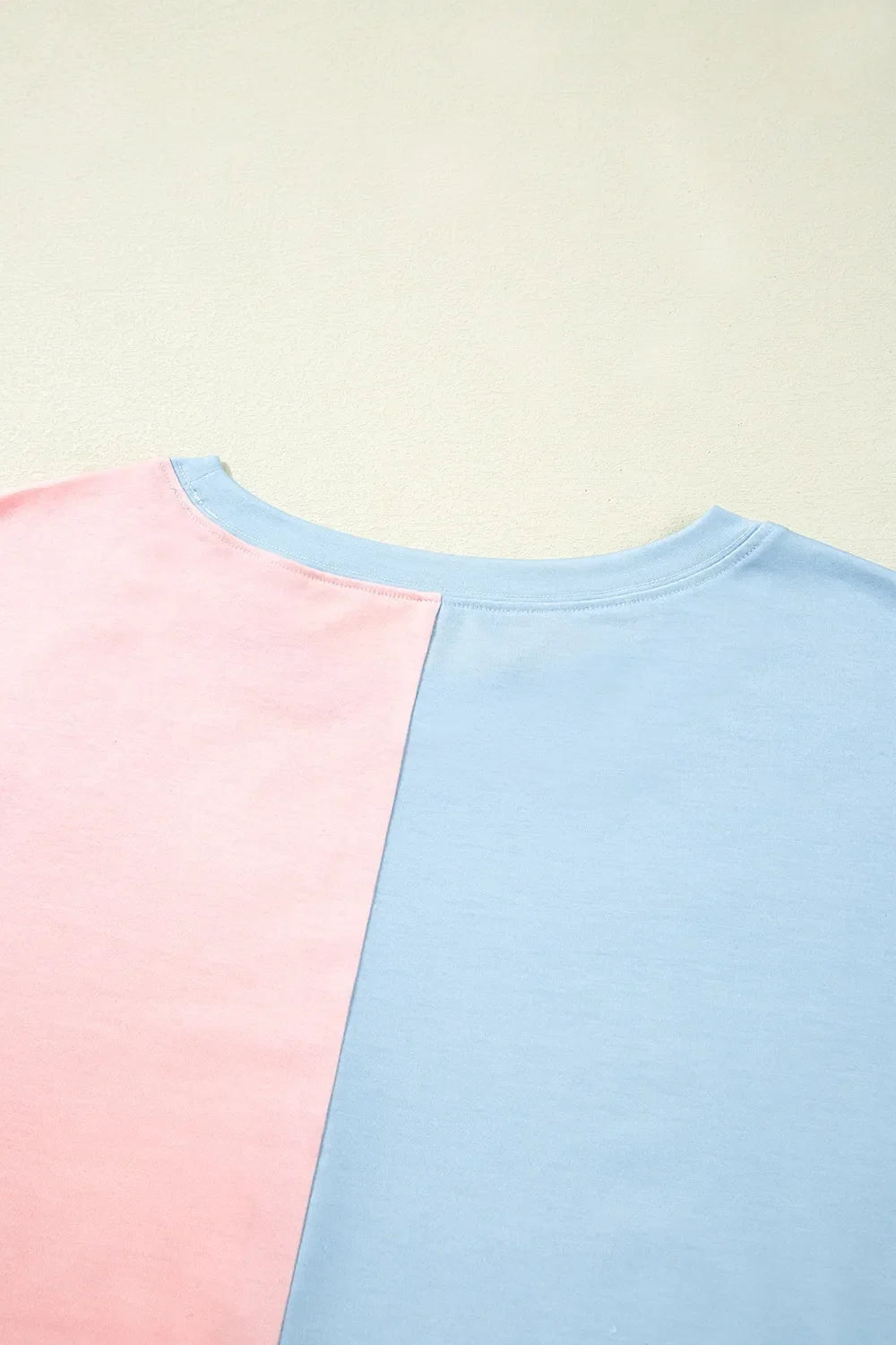 Patriotic Star Color Block T-Shirt