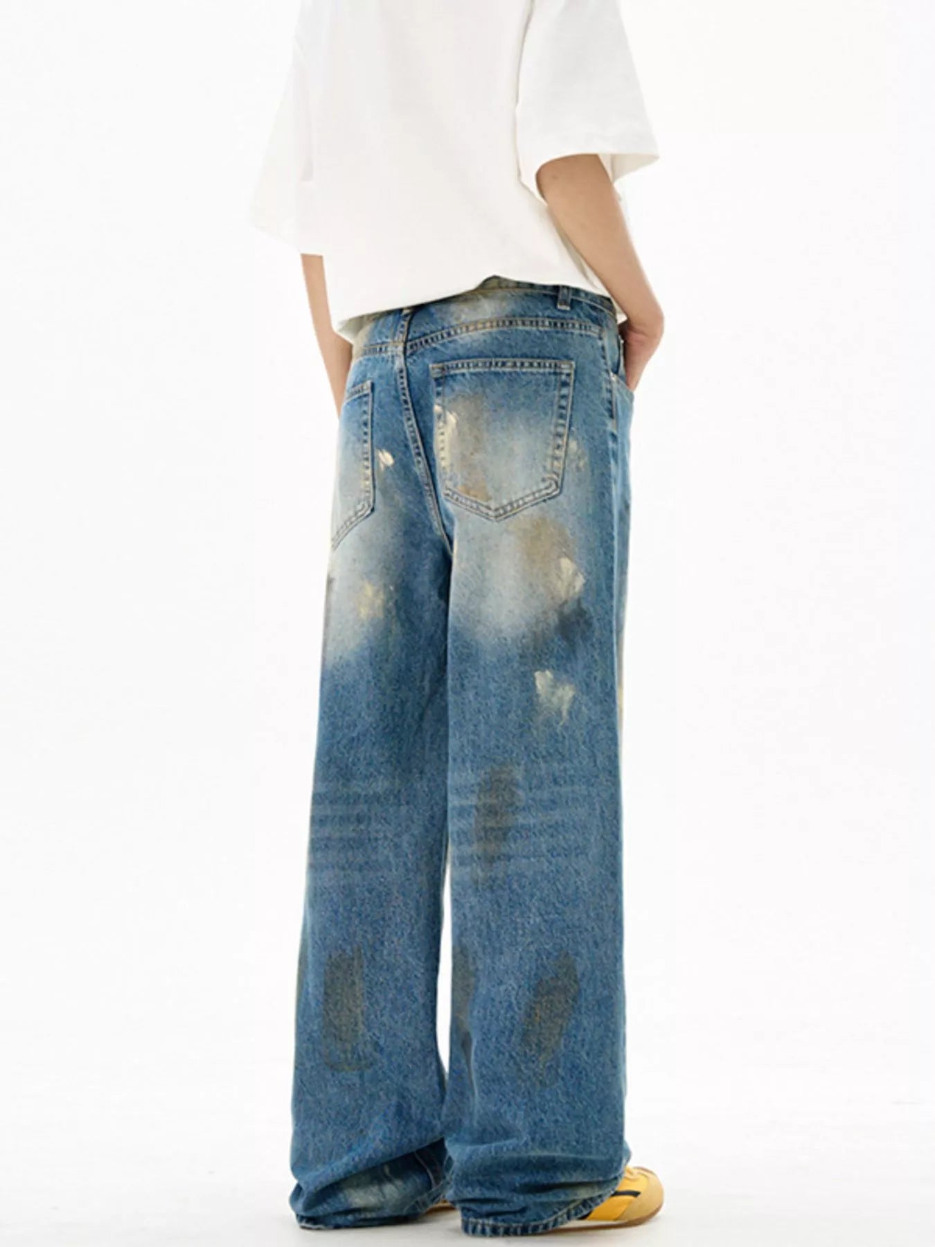 Men's Wide Leg Jeans