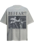 Men's Graphic Round Neck Short Sleeve T-Shirt