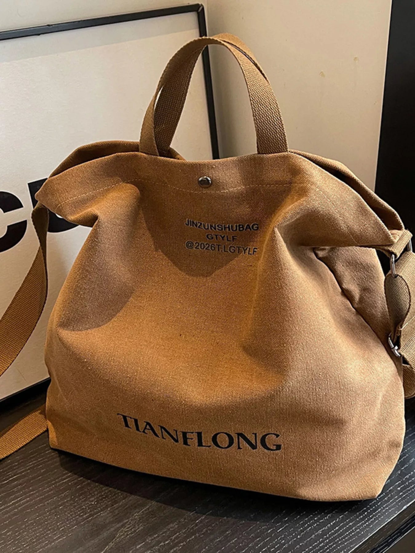 Casual Canvas Handbag