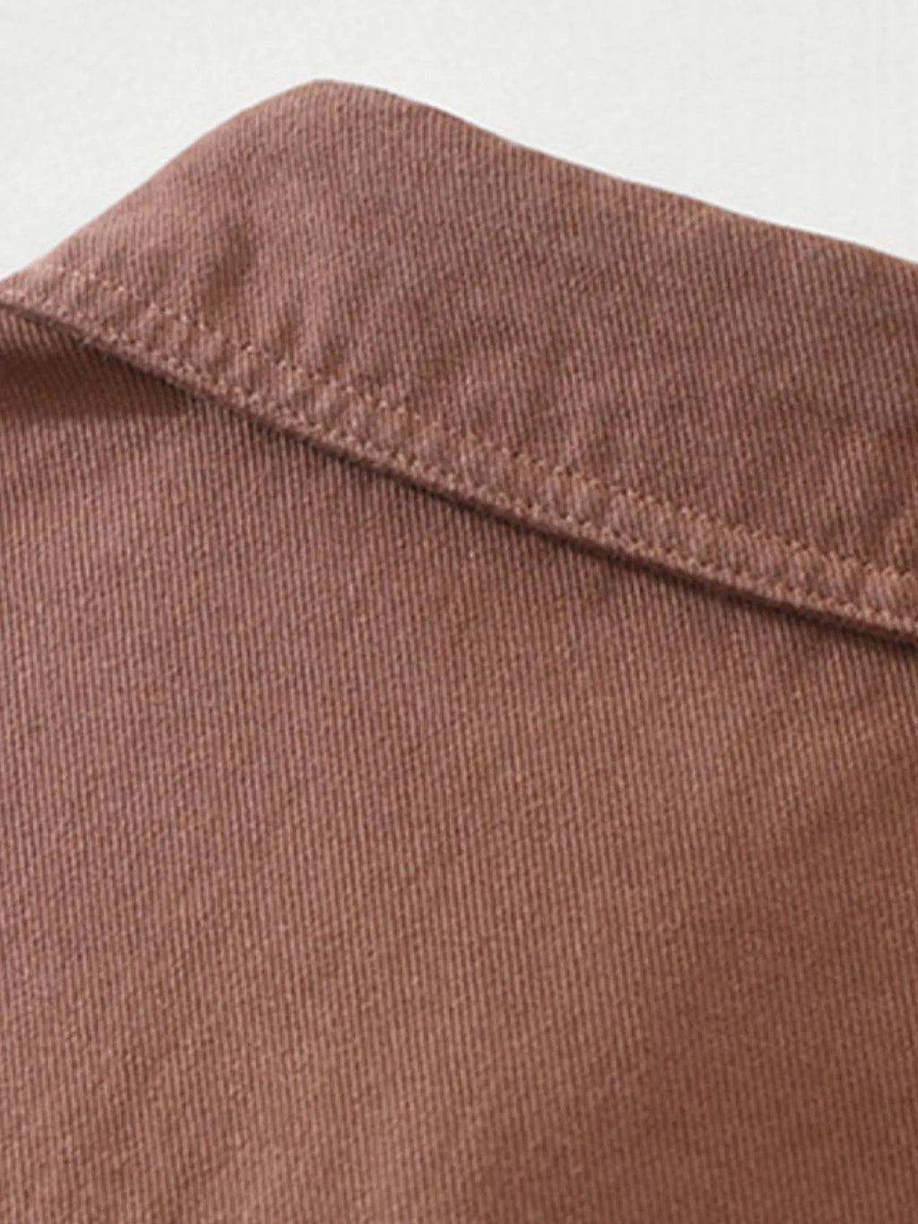 Men's Plus Size Button Detail Long Sleeve Shirt