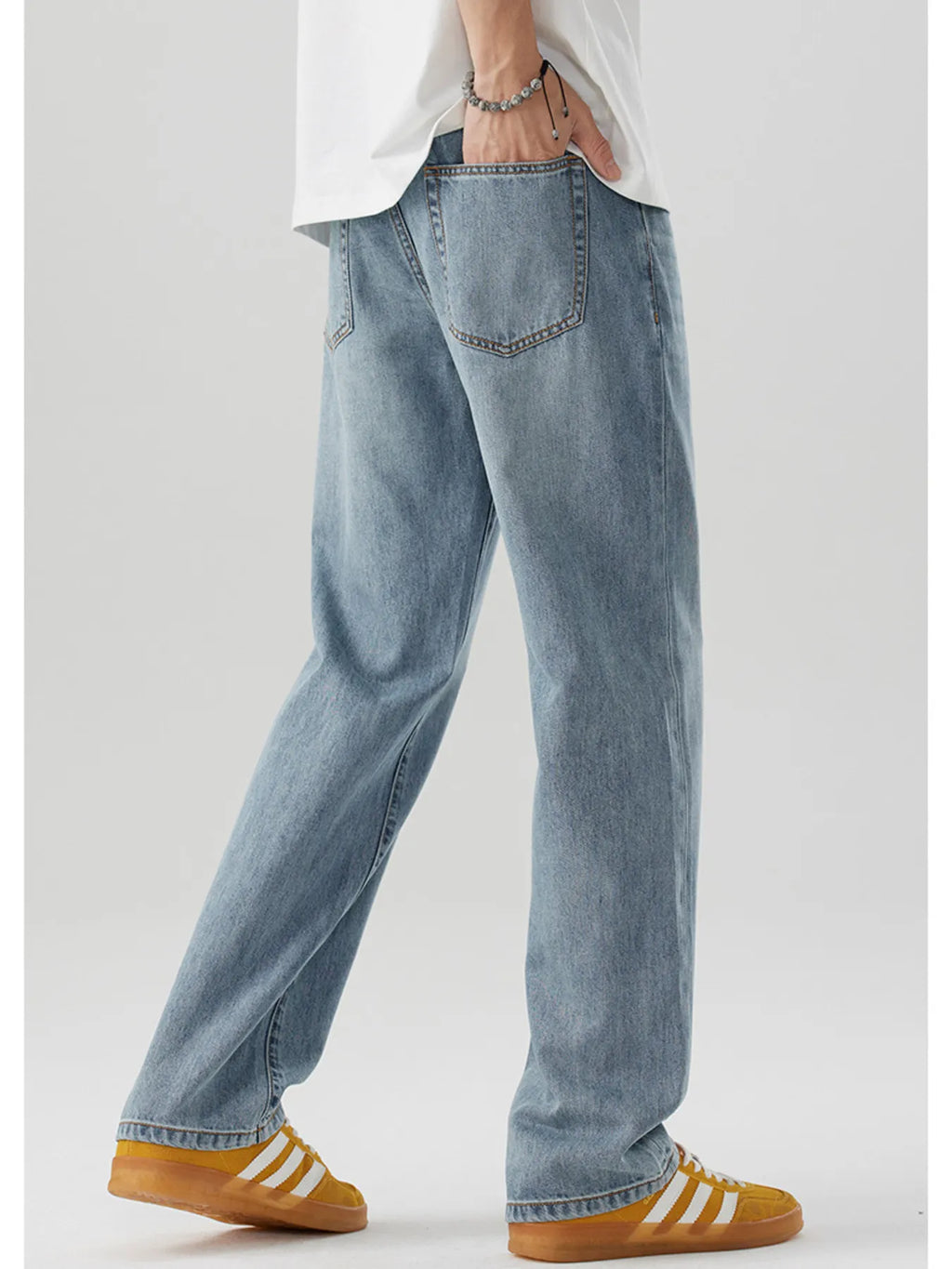 Men's Wash Relaxed Fit Jeans
