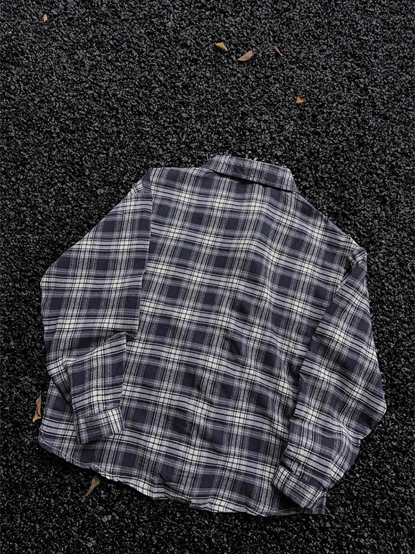 Men's Plus Size Plaid Button Up Shirt