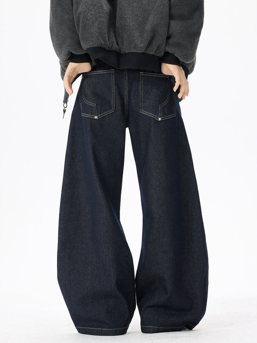 Men's Wide Leg Jeans
