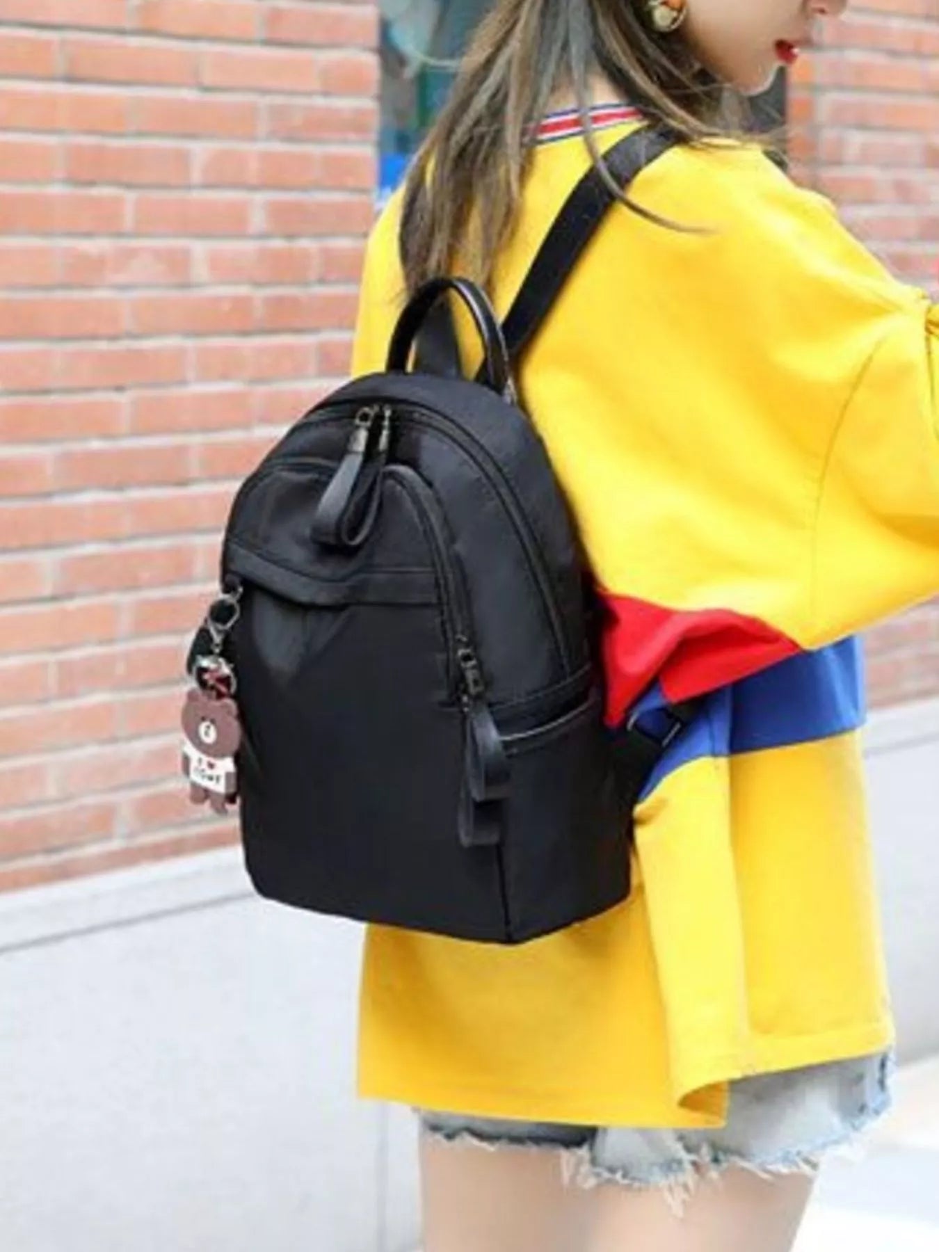 Lightweight Nylon Backpack Bag