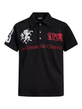 Men's Classic Embroidered Short Sleeve Polo