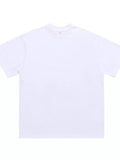 Men's Oversized Solid Color Crew Neck T-Shirt