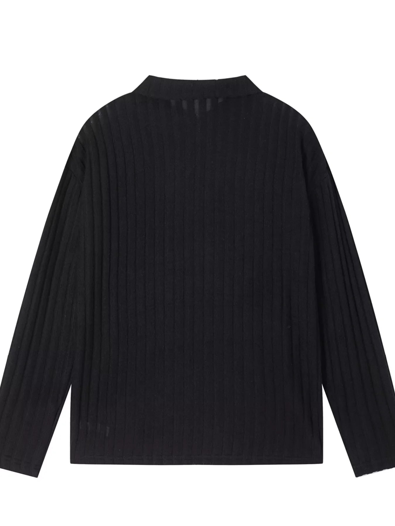Ribbed Knit Top and Pants Set